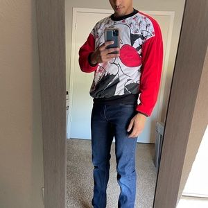 Looney tunes reversible sweater